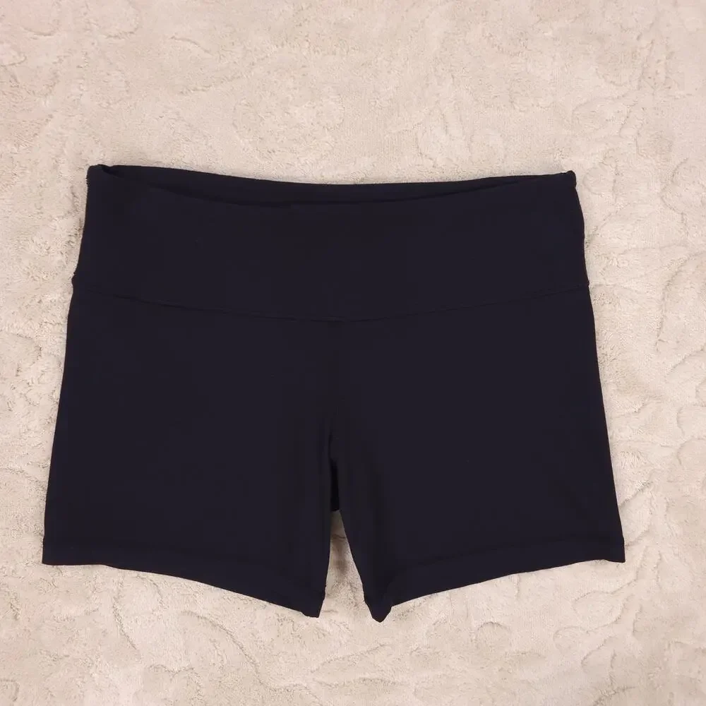 Lululemon Reverse Groove Short Black Sz 8 - Picture 5 of 8